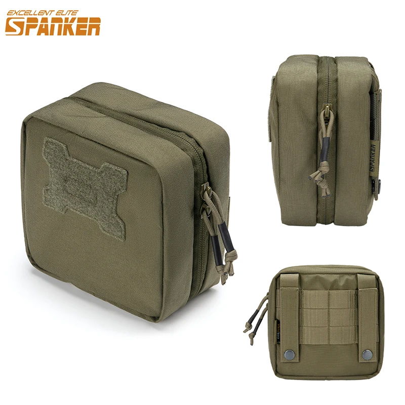 

Тактическая сумка-органайзер SPANKER EDC Molle для инструментов, аптечки, поясная сумка, походная сумка для экстренных ситуаций, охоты и активного отдыха