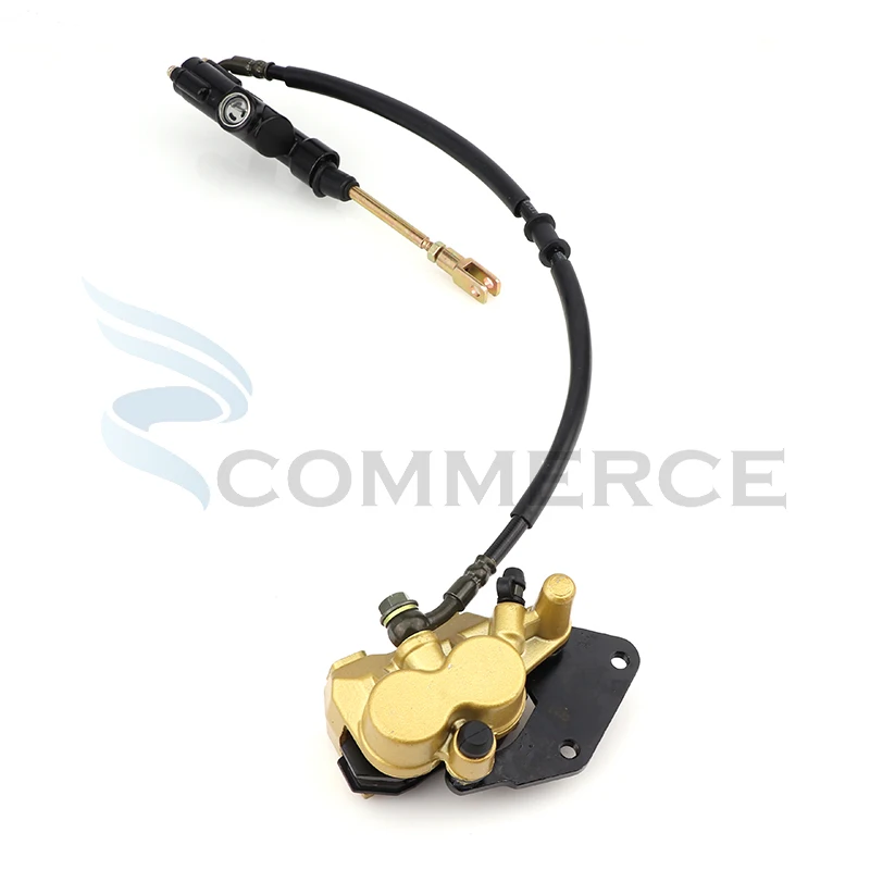 Motocross Rear Hydraulic Disc Brake Master Cylinder Caliper Foot Brake For 110cc 125cc 140cc150cc Pit Dirt Bike Motorcycle Parts