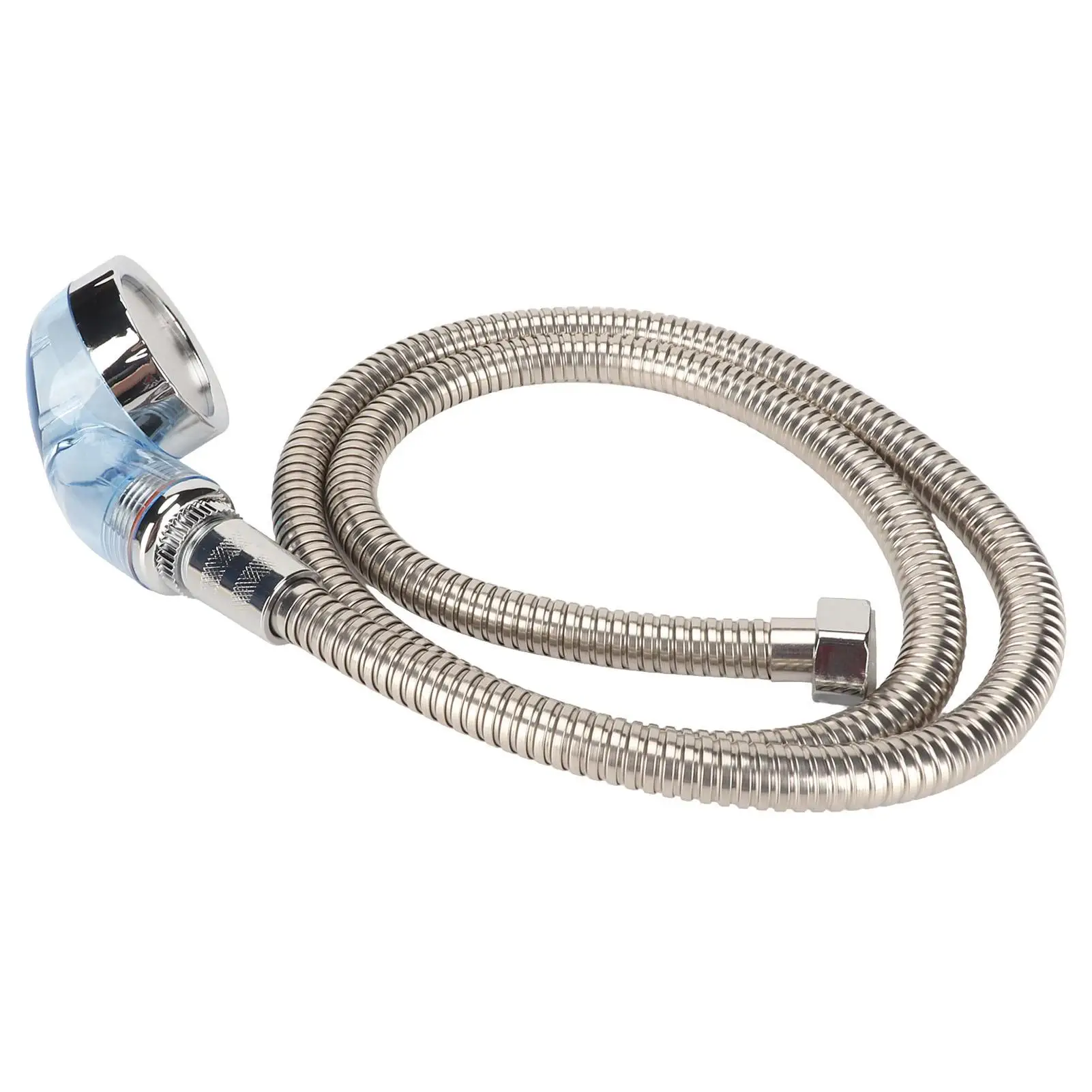 طقم بخاخ وعاء الشامبو المرن مع فوهة ضغط وخرطوم ختم لامع لصالون الاستخدام للحلاقة #3