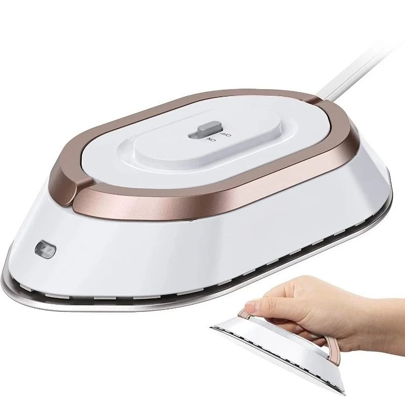 

Mini Travel Iron with Dual Voltage -120V/220V Lightweight Dry Iron for Clothes Portable Travel Iron