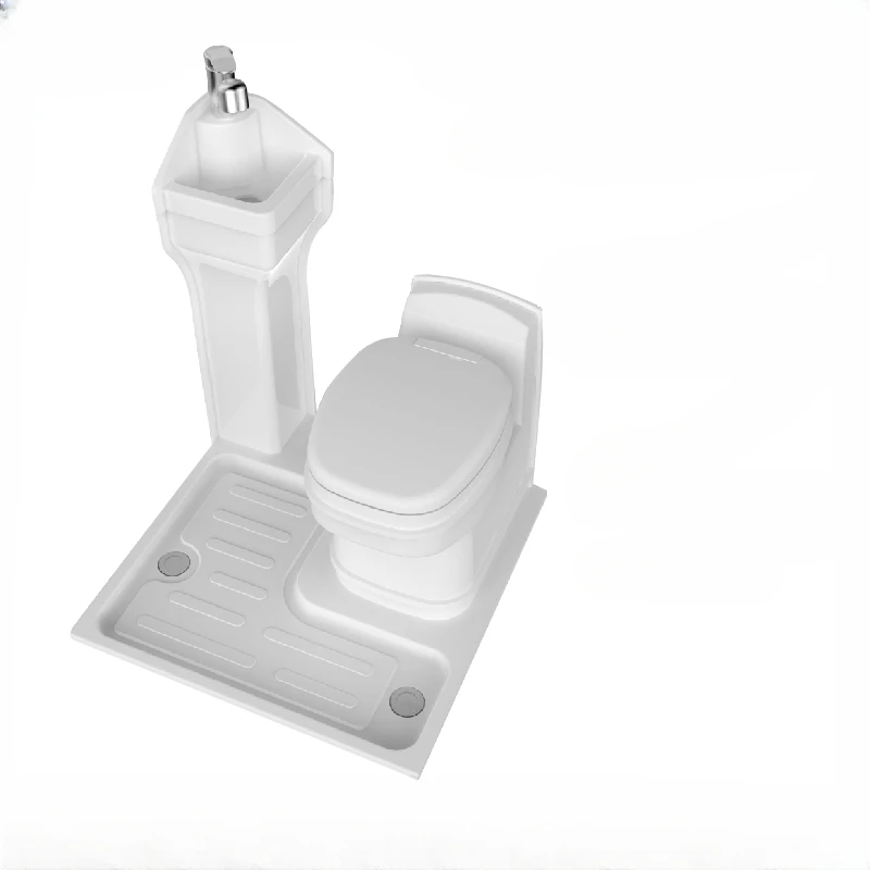 Toilet base RV plastic toilet shower base 800x800 Datong Transit Iveco compact