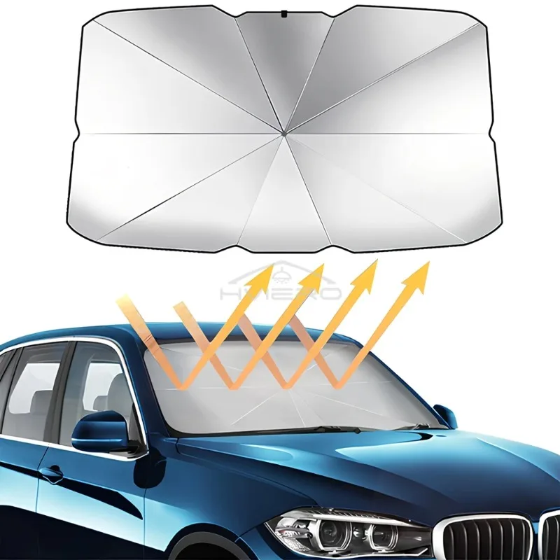 

Universal Umbrella Car Windshield Sunshade Foldable UV Protection Heat Insulation Accessory