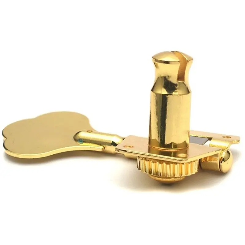 Y67A-Electric Bass Tuning Pegs, Four-String Open-Back Chrome Tuning Pegs, String Tuner