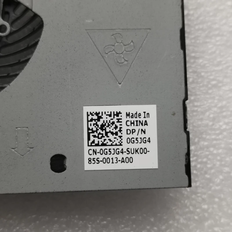 0 G5JG4 nowy oryginał do 5480 szerokości geograficznej Dell 5490 E5480 E5490 wentylator chłodzący laptopa CN-0G5JG4 grzejnik Radiator z wentylatorem G5JG4