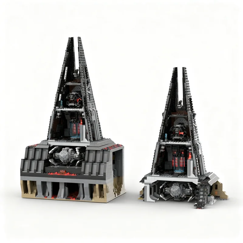2948pcs MOC Star Battle Darth Vader S Castle Expansion Model Building Blocks Toys Construction Christmas Gift Education Idea DIY