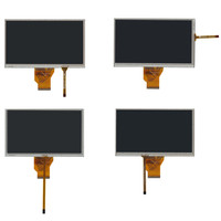 7 inch AT070TN92 V.X AT070TN90 LCD Screen Car Display 165*100 4-wire Resistive Touch Screen Car Navigation DVD LCD