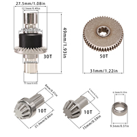MJX Upgraded Metal Front and Rear Differential Gear Hyper Go 16207 16208 16209 16210 14301 14302 R/C cars R/C trucks parts