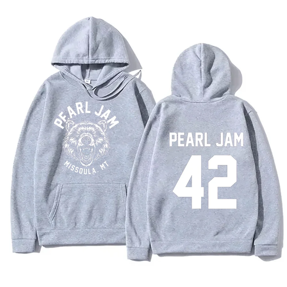 Lightweight Men\'s Pullover Pearl Jam Rock Band Sweatshirts for Women/Men Alternative Pop Music Clothes New Design Loose Hoodies