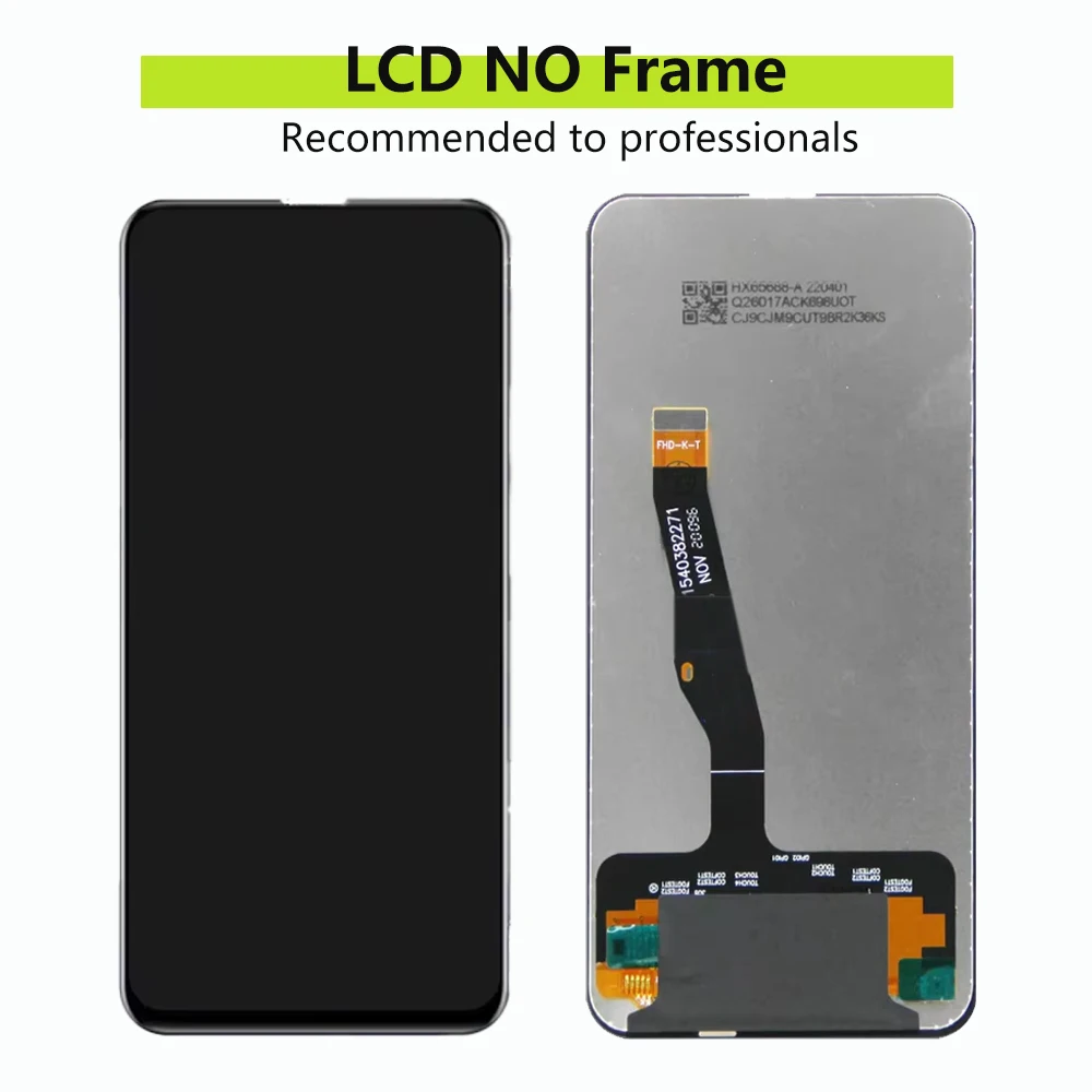 6.59\'\' AMOLED Display For Huawei Y9 Prime 2019 Lcd Touch Screen Digitizer Assembly For huawei P Smart Z STK-LX1 LCD Replacement