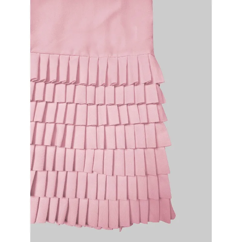 Tuhle 100% algodão vestidos femininos senhora do escritório sólido em camadas turn down collar manga longa botão elegante mini vestido 2025 160763