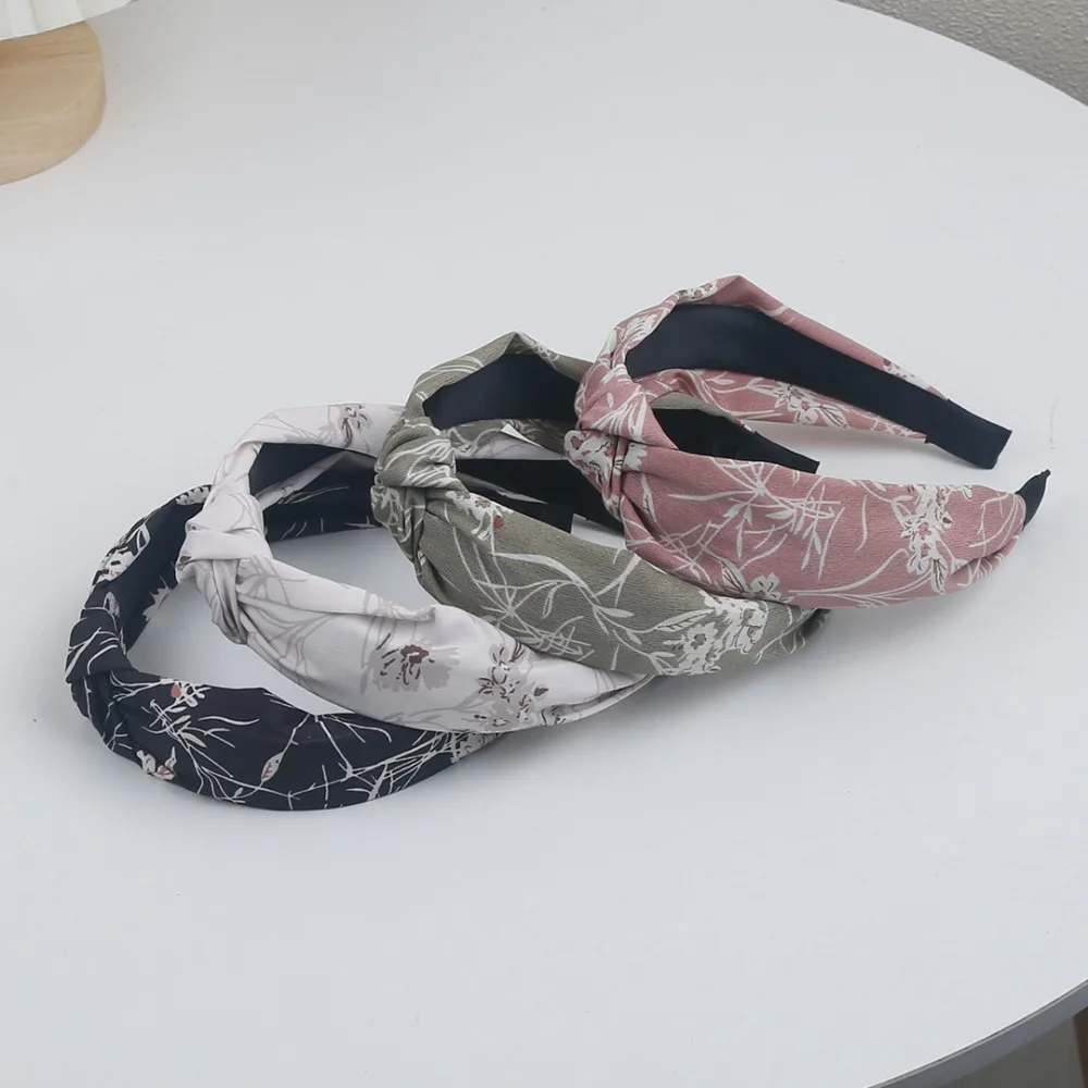 

New Fashion Cloth Headband for Girls Retro Knot Hair Band Hairpin Hair Accessories for Women