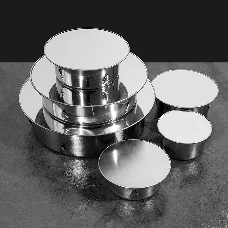 

PVC Pipe Internal Plug Cap Sewer Odor-proof Plug Cover Sealing Cap Round Decorative Cover Stainless Steel Plug Floor Drain
