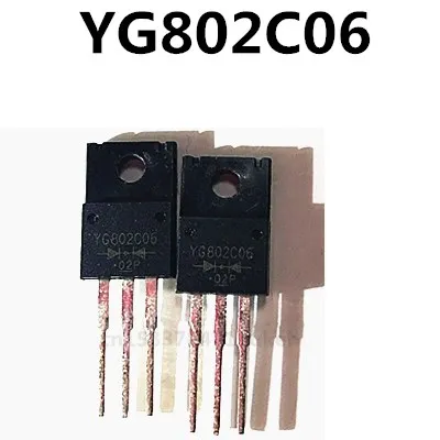 Original 4 Pçs/lote YG802C06 TO-220F