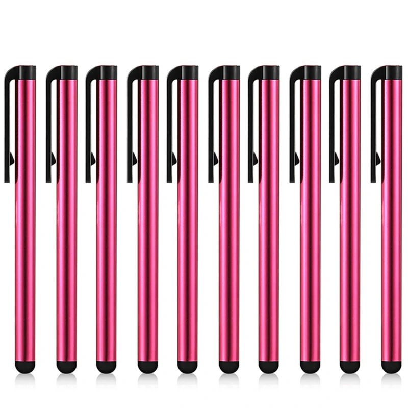 Universele styluspen voor iPhone 13, iPad Pro, Samsung tablet, Android, draagbare aanraakpen voor alle capacitieve schermen met penclip