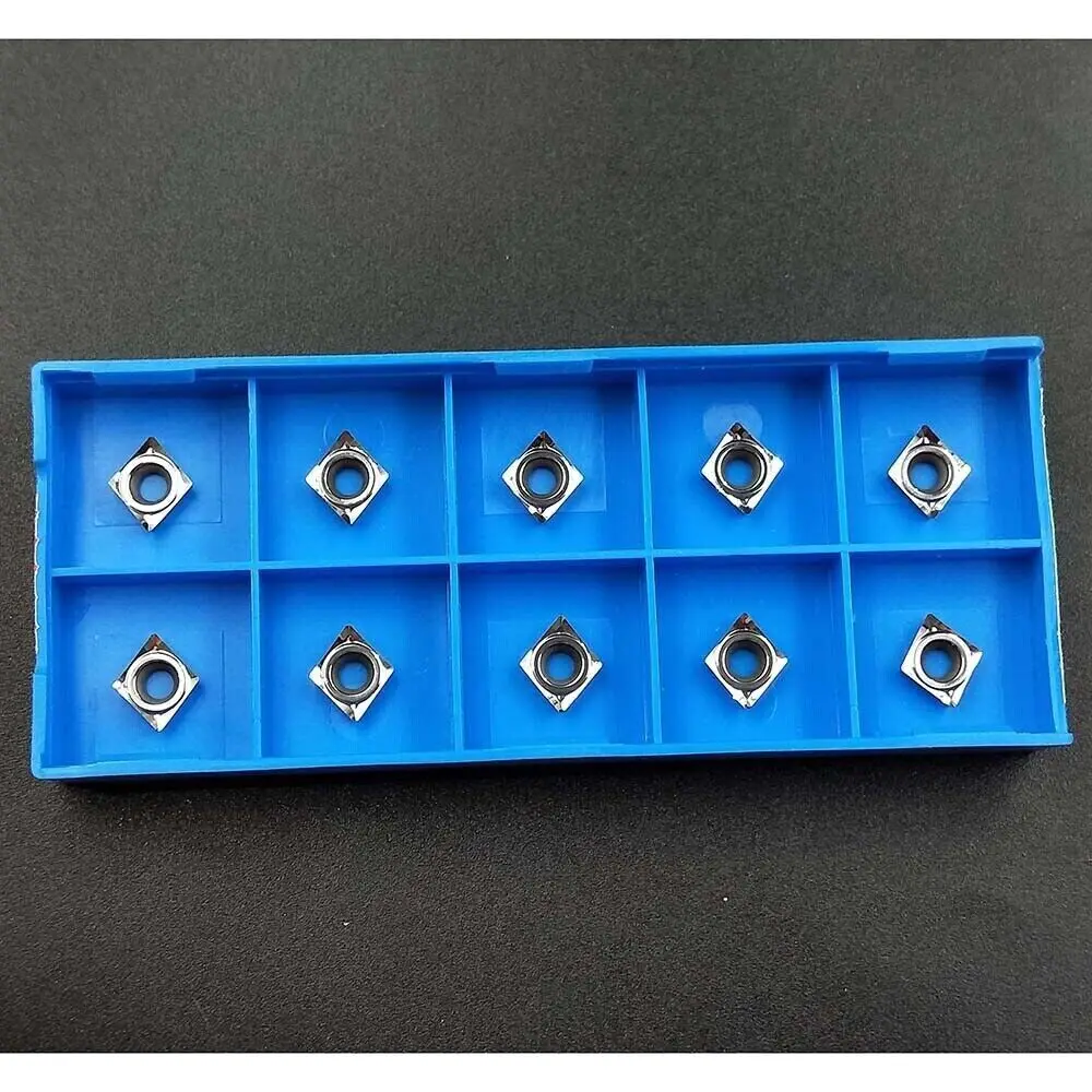 CCGT060208-AK N01 CCGT21.51 Carbide inserts Cutter blade CCMT0602 for Aluminum CCGT060208 CNC Lathe tools