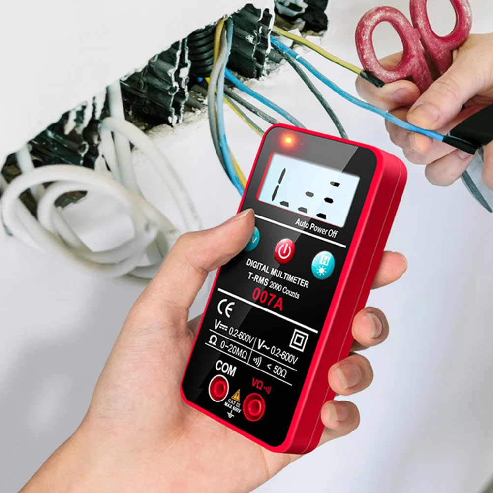 

Digital Multimeter Pen-Style Pocket Multi Tester Voltage Current Resistance Diode Test Meter with Backlit and Alarm