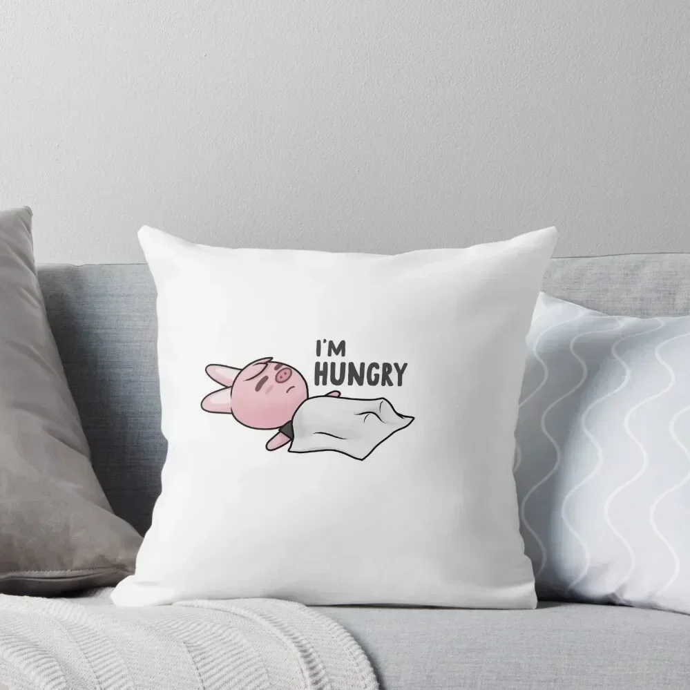 Dwaekki I’m Hungry Throw Pillow Cushions Home Decor Decorative Cushion Cover pillow