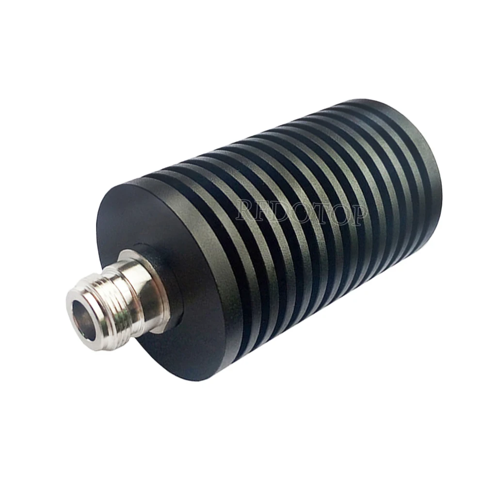 50W L16 N Female Jack Connector DC-3Ghz/4Ghz/6Ghz SWR≤1.20 50 Ohm RF Coaxial Termination Dummy Load Nickel Plated RF Accessories