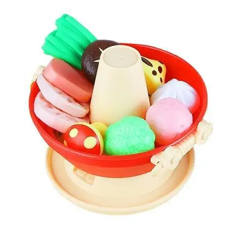 Simulation barbecue children play house toys food Seafood fruit vegetables hot pot boys girls cooking kitchen toys