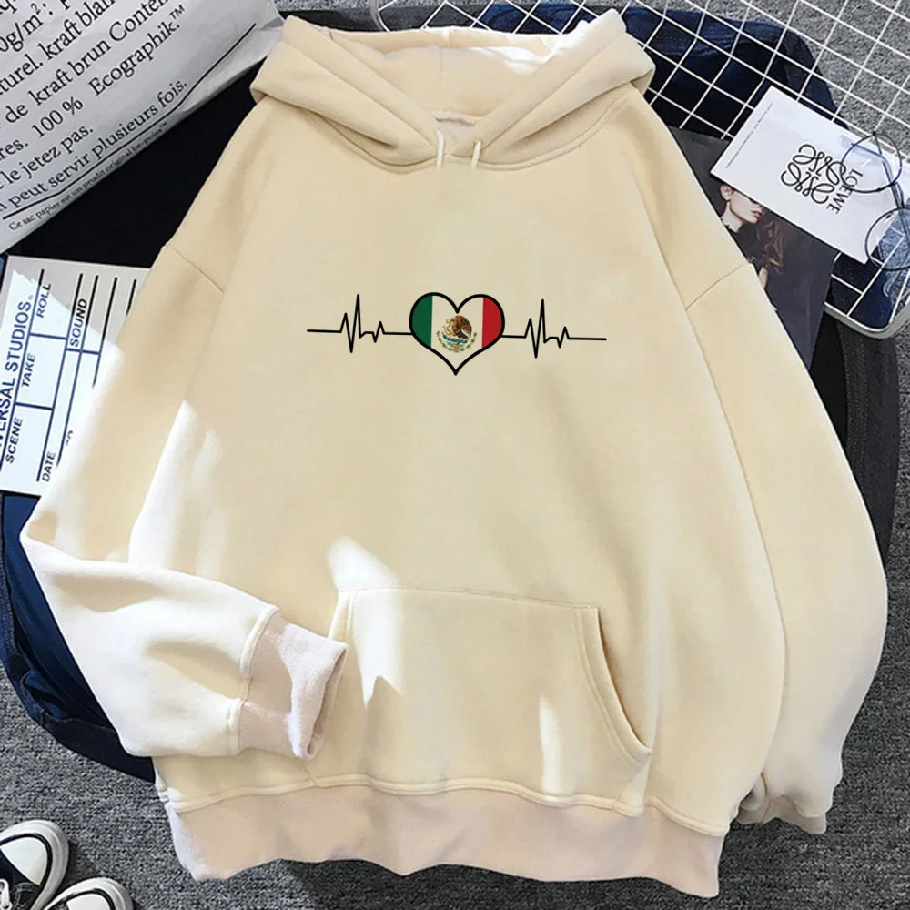 

Mexico hoodie pattern printed design youthful clothes for teens trendy athleisure girl tracksuits hoddie harajuku casual wear