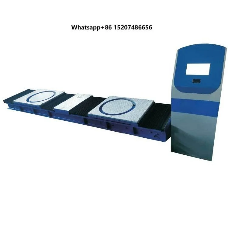Vehicle Full-Automatic Steering Angle Tester With Control System Tests Maximum Steering Angle