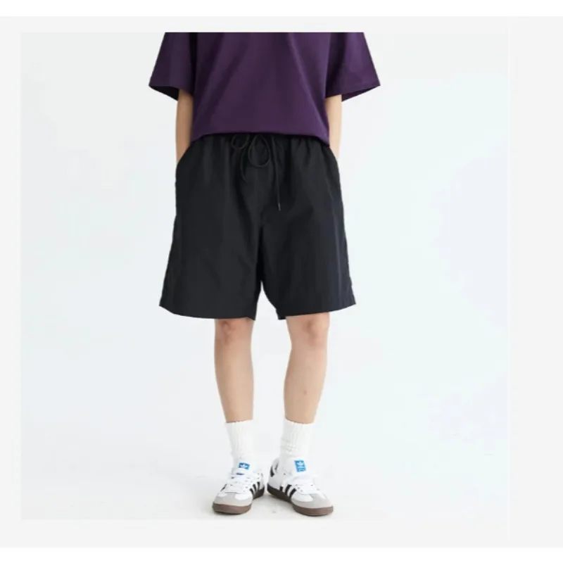 

2025 Loose Plate-size Men's Shorts, Summer Thin Casual Capri Shorts, Versatile for Daily Wear, Street Men's and Women's Shorts