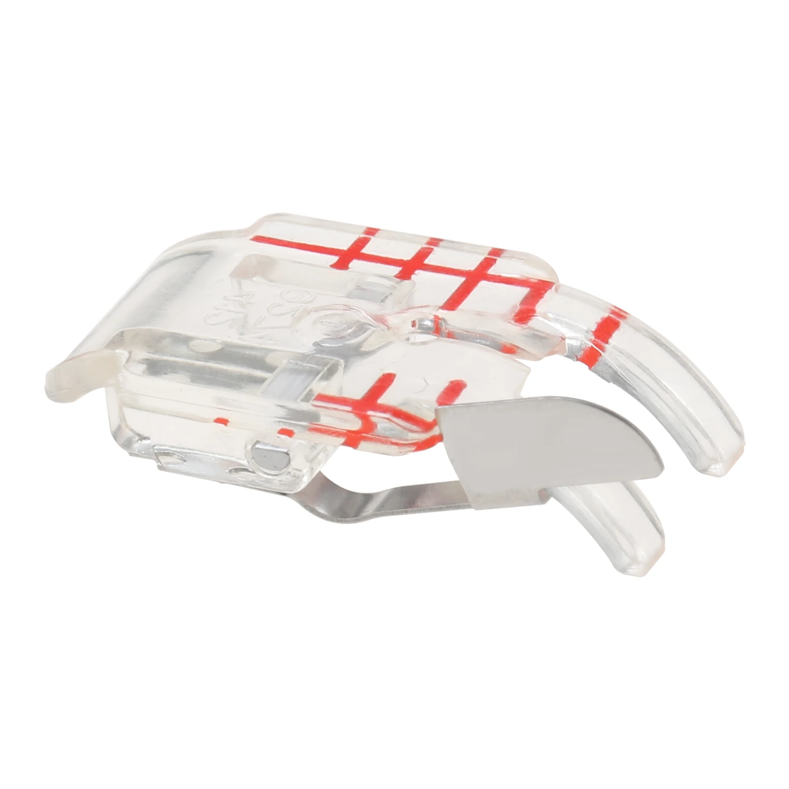 1Pc Sewing Machine Presser Foot Husqvarna Viking Clear 1/4