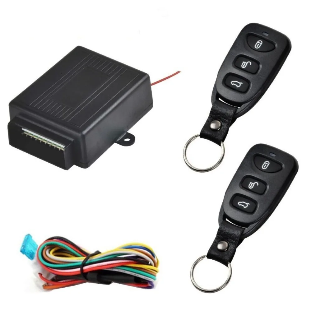 Remote 12V Keyless System Practical Central Control Box Remote Kit Release Button Locking System Vehicle