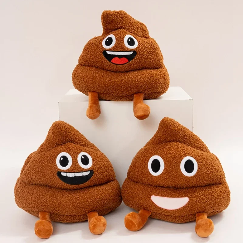 

Happy Creative Funny Poop Plush Toy Cartoon Xmas Expression Poo Soft Stuffed Toy Home Pillow Cushion Children Plush Toy