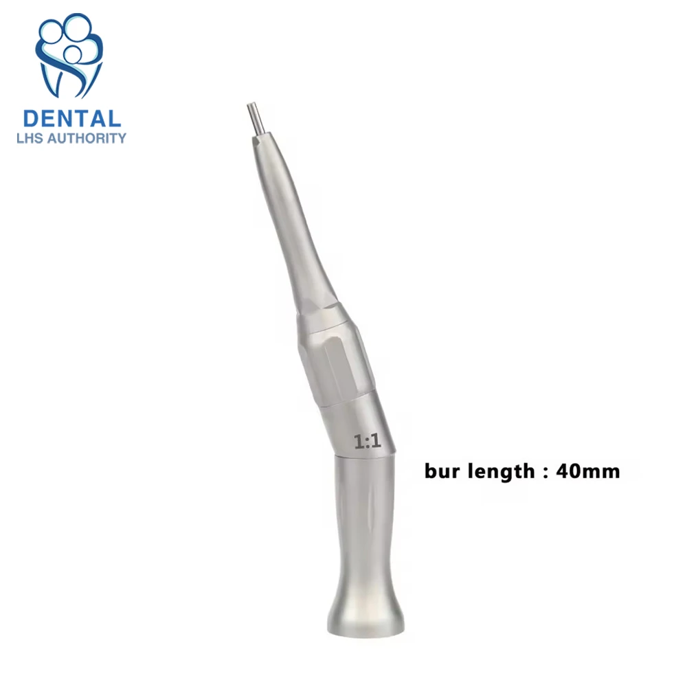 20 Degree Dental Surgical Straight Handpiece Osteotomy Hand Piece 1:1 Direct Drive Straight Hand Piece for Sinus Lift