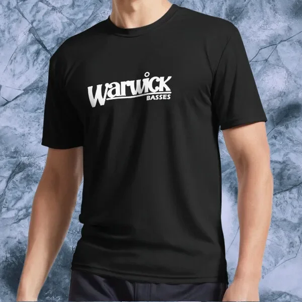 Warwick Basses Active T-Shirt Funny Logo Tee Men's T-Shirt