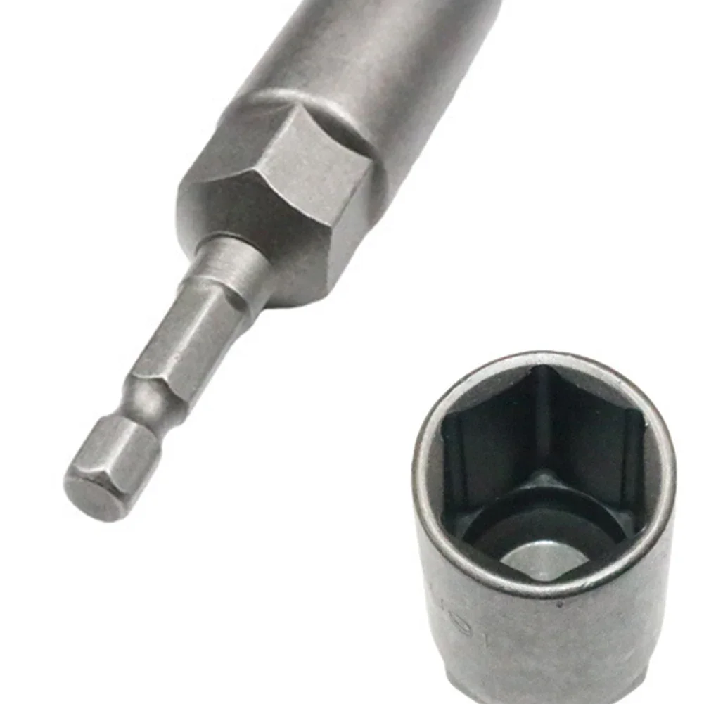 

Socket Adapter Hex Sockets Set For Pneumatic Screwdriver HRC60 5.5/6/7/8/9/10/11/12/13/14MM Chrome Vanadium Steel Brand New