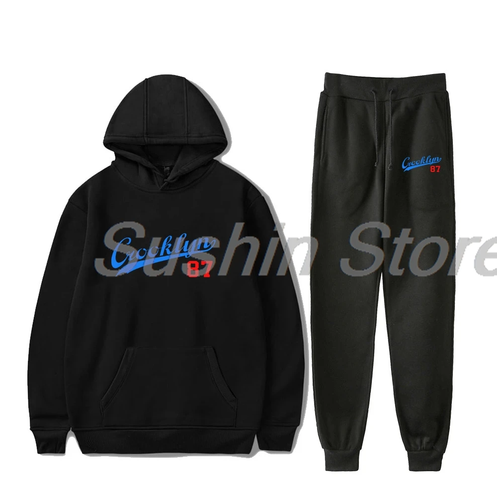 

Mister Cee Crooklyn 87 Hoodie Jogger Pants Two Piece Set Sweatshirts+Sweatpants 2024 RIP Rest in Peace Women Men's Set