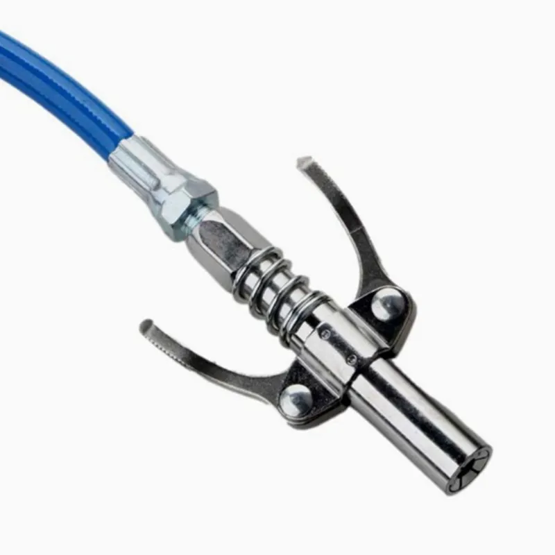 

CQMF-Grease Gun Nozzle With Flexible Hose And Three Grease Fittings - Stainless Steel,30Mm Length, Ideal For Automotive And I