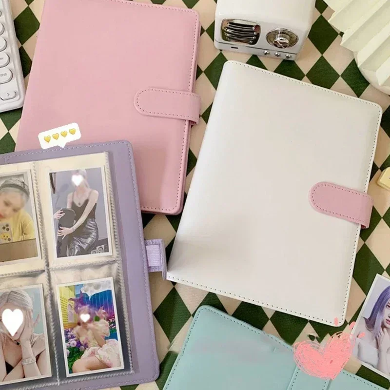 Binder Photocards Holder Kpop Photo Album Idol Cards Collect Book Kpop Album Cover 10pcs Inner Pages Picture Protector 포카 바인더