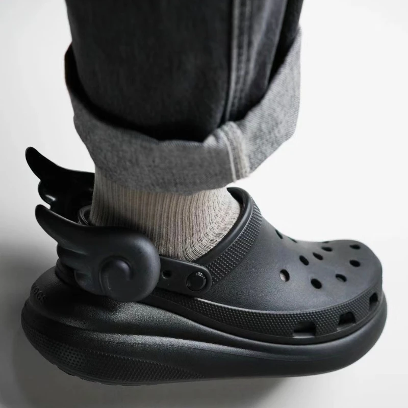 

Jouet 2026 Summer New Kids Shoes Accessories Cute Versatile Girl Wings Accessories Detachable Boy DIY Handmade Accessories