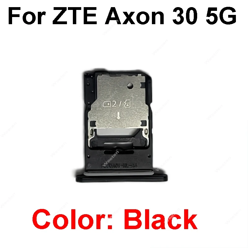 SIM Card Slot Tray Holder Adapter For ZTE Axon 30 30S 40 50 Pro Ultra SE 5G Axon 60 Lite SIM Card Tray Slot Spare Parts view 3