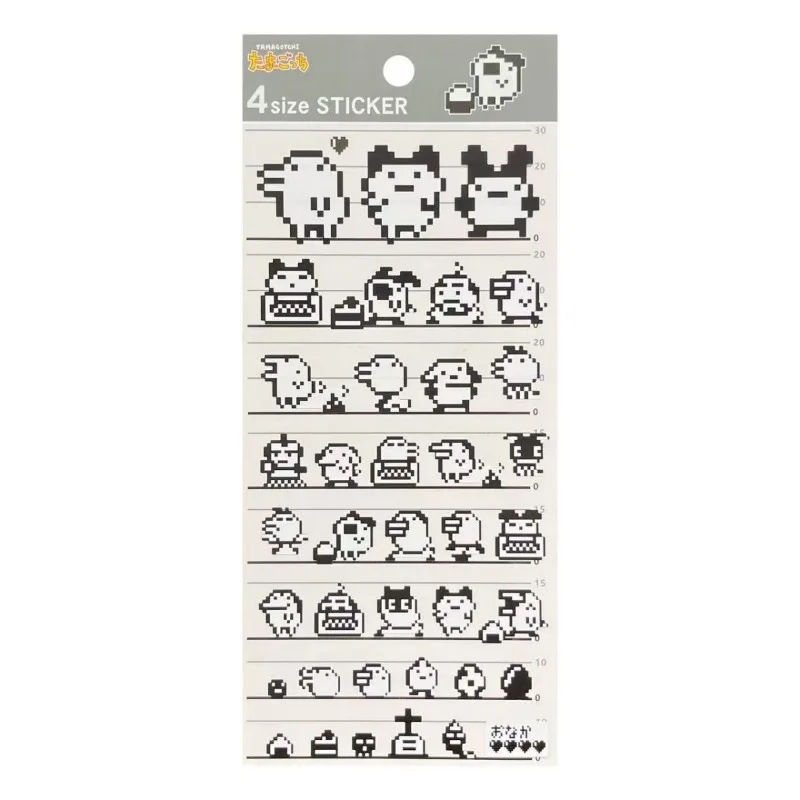 Tamagotchi Kuchipatchi Mametchi Memechi kreative Cartoon-Aufkleber, Animationszubehör, zweidimensionale, niedliche, dekorative Aufkleber – Detail 2