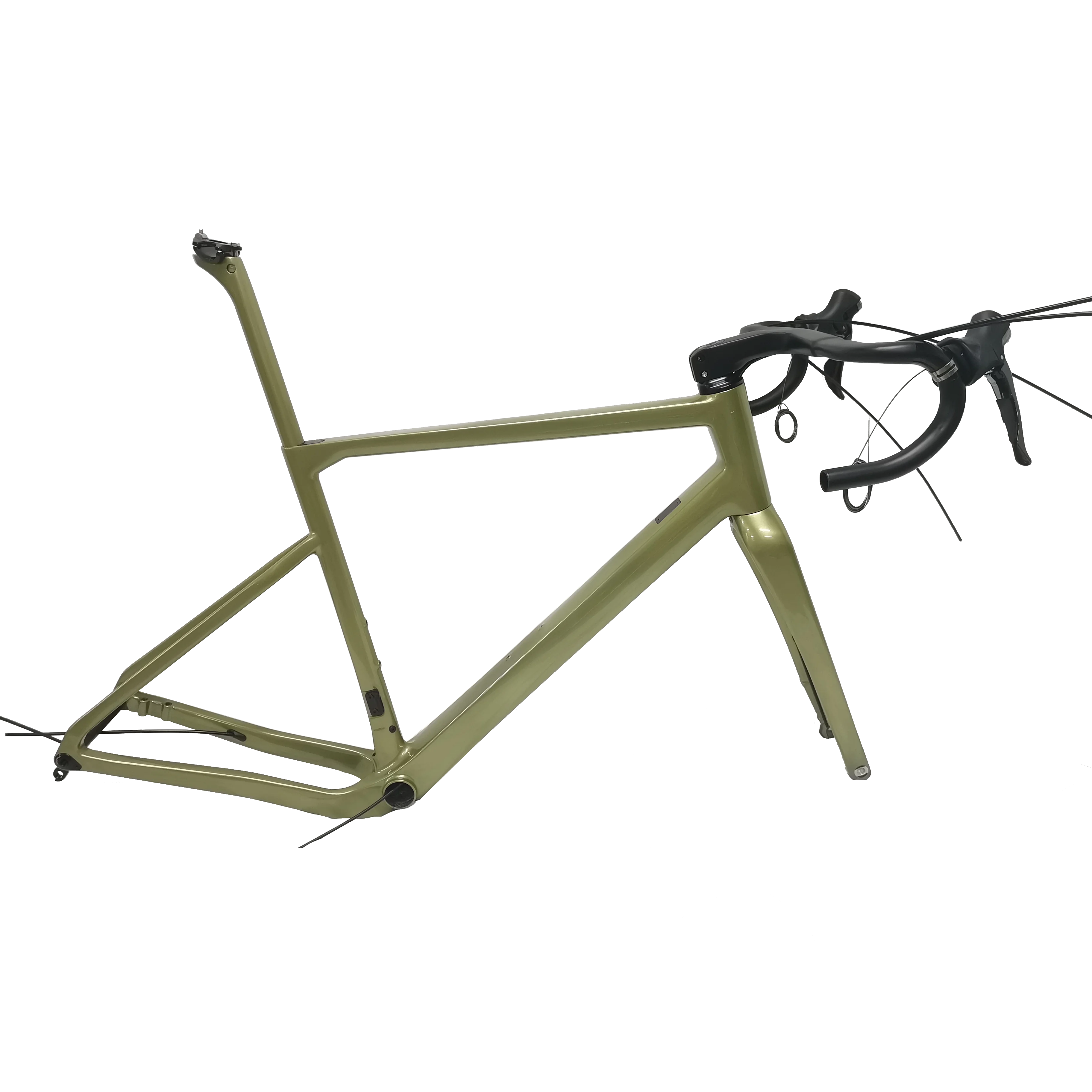 Hot Selling Gravel Road Bike, Carbon Fiber Material, 700C 45C Tire, High Speed Racing & Training Cycling Bicycle view 2