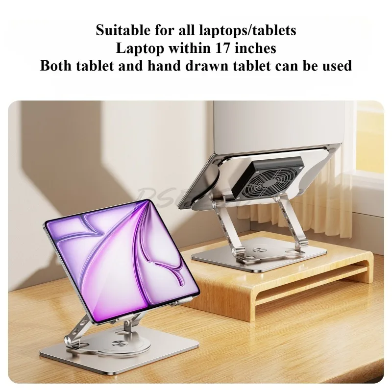 Laptop Cooler Bracket Desktop Height Increase Silent Office and Learning Universal and Stable Carbon Steel