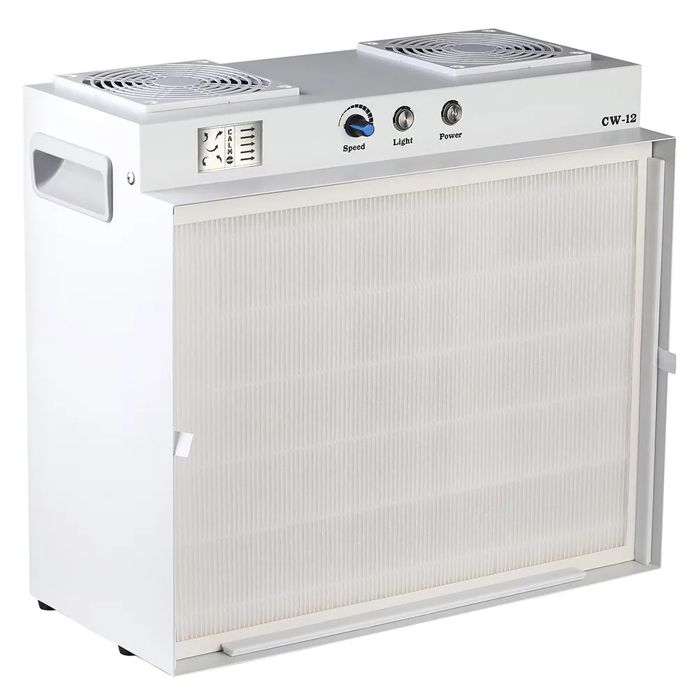 LTQ VAPOR CW-12 laminaire afzuigkap, 17'x13' FFU inenting box ventilatorfiltereenheid voor laboratorium, schone kamer, paddestoelkamer, HEAP