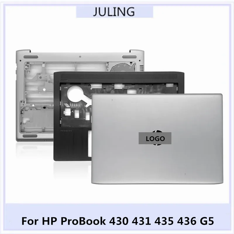 كمبيوتر محمول LCD الغطاء الخلفي العلوي ، Palmrest الغطاء العلوي ، حافظة سفلية ، HP ProBook 430 ، 431 ، 435 ، 436 ، G5