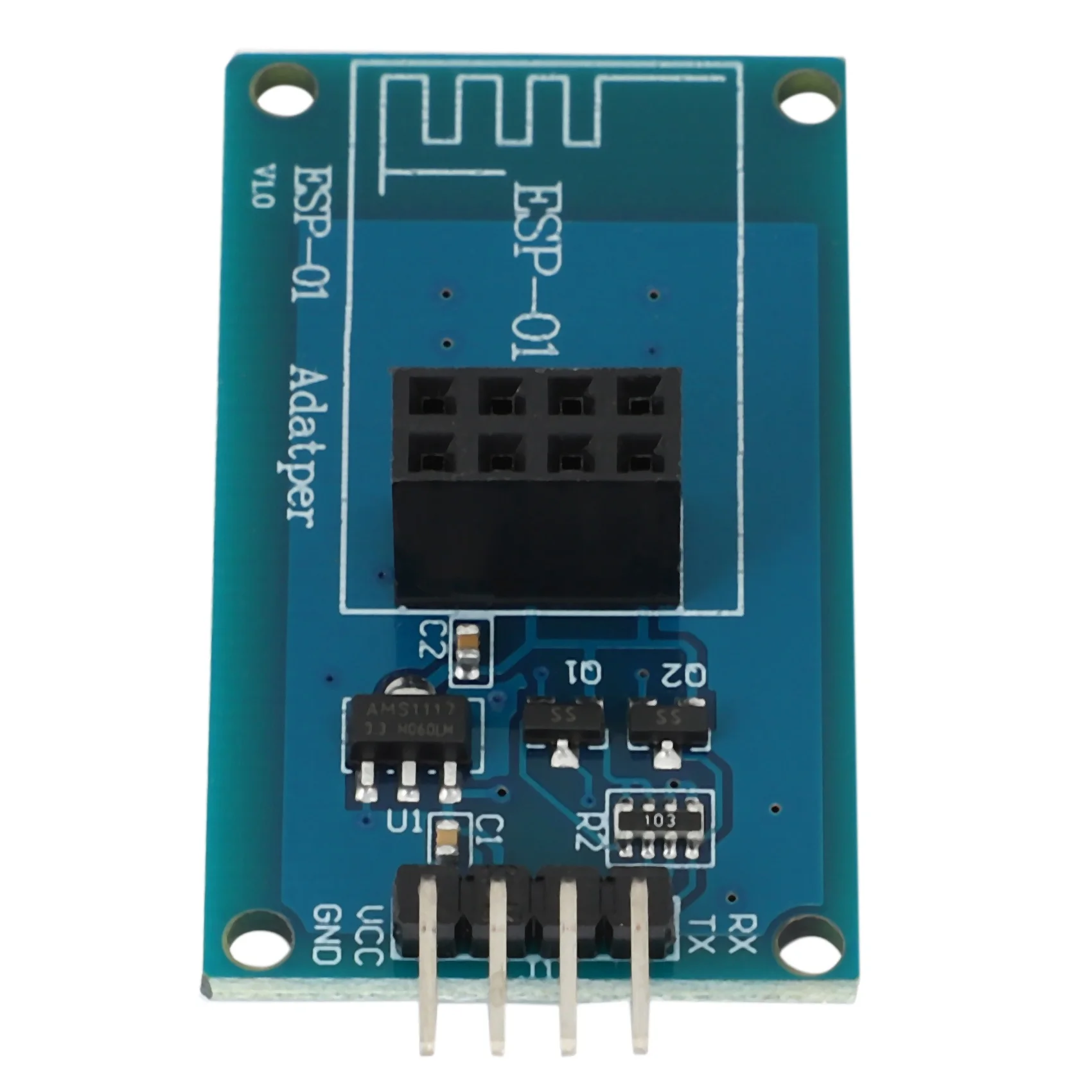 ESP-01 Serial WiFi Wireless Adapter Module 3.3V 5V Esp01 Breakout PCB for