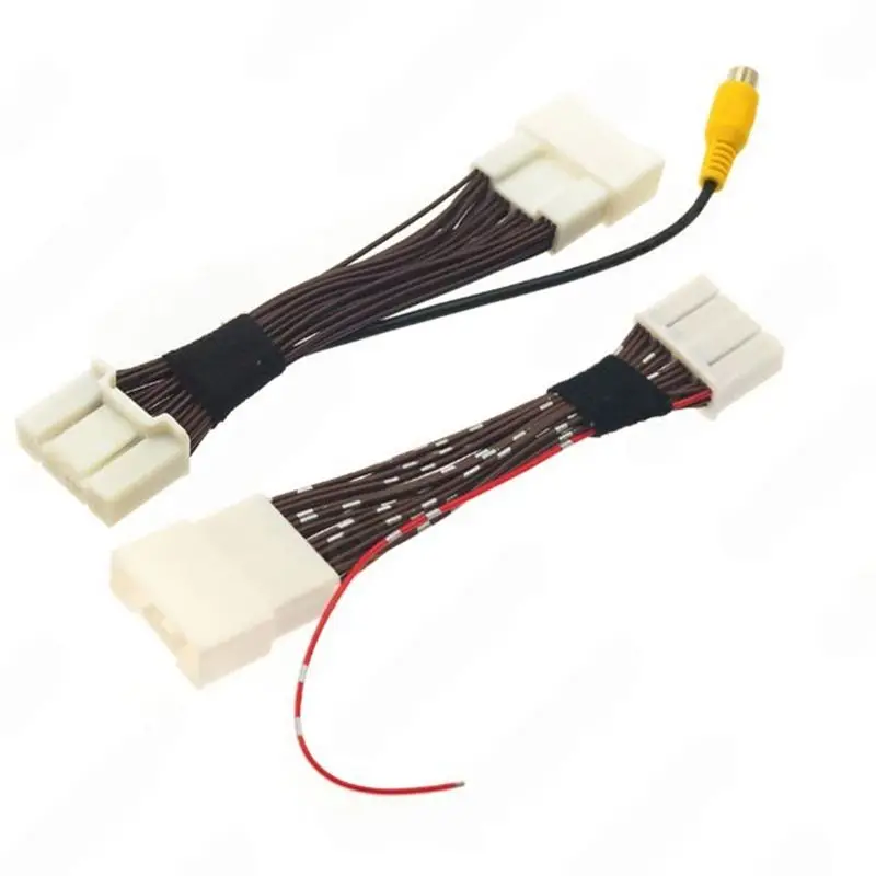 M49K-For Toyota RAV4 Camry Highlander Corolla Prado Car Reverse Camera Adapter Cable Car Accessories