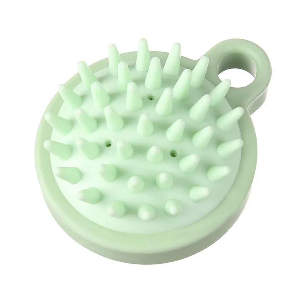 Silicone Shampoo Brush Head Scalp Massage Comb Hair Washing Comb Body Massage Brush Bath Shower Brush Hairdressing Tool