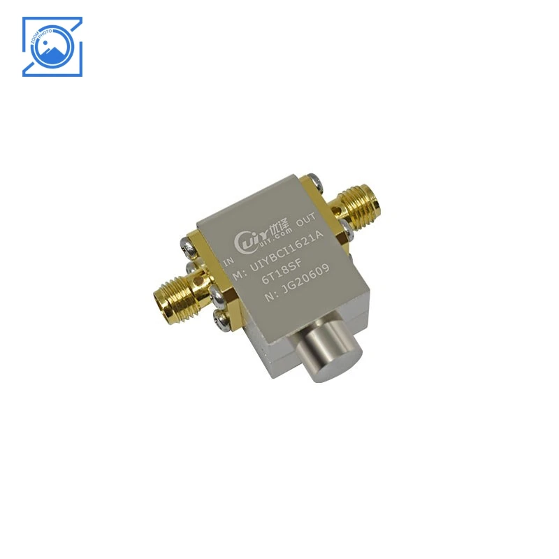 

UIYBCI1621A Широкополосный коаксиальный изоляционный модуль 6,0–18,0 ГГц с широкополосным изолятором разъема SMA-F