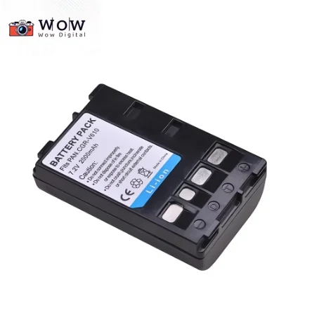 2000mAh CGR-V610 Bateria CGR V610 battery for Panasonic NV-RX14, NV-RX18, NV-RX24, RX37, RX18B, RZ10, CGRV610 battery