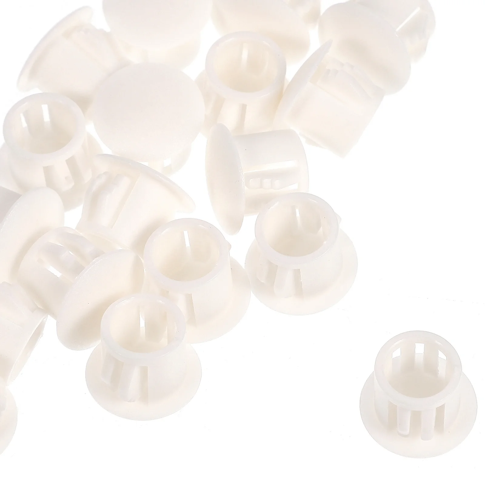 100 قطعة المفاجئة في ثقب المقابس النايلون جولة زر يغطي ل خزانة أثاث الصلب الساقين المعدات في الهواء الطلق ثقب المسمار قبعات