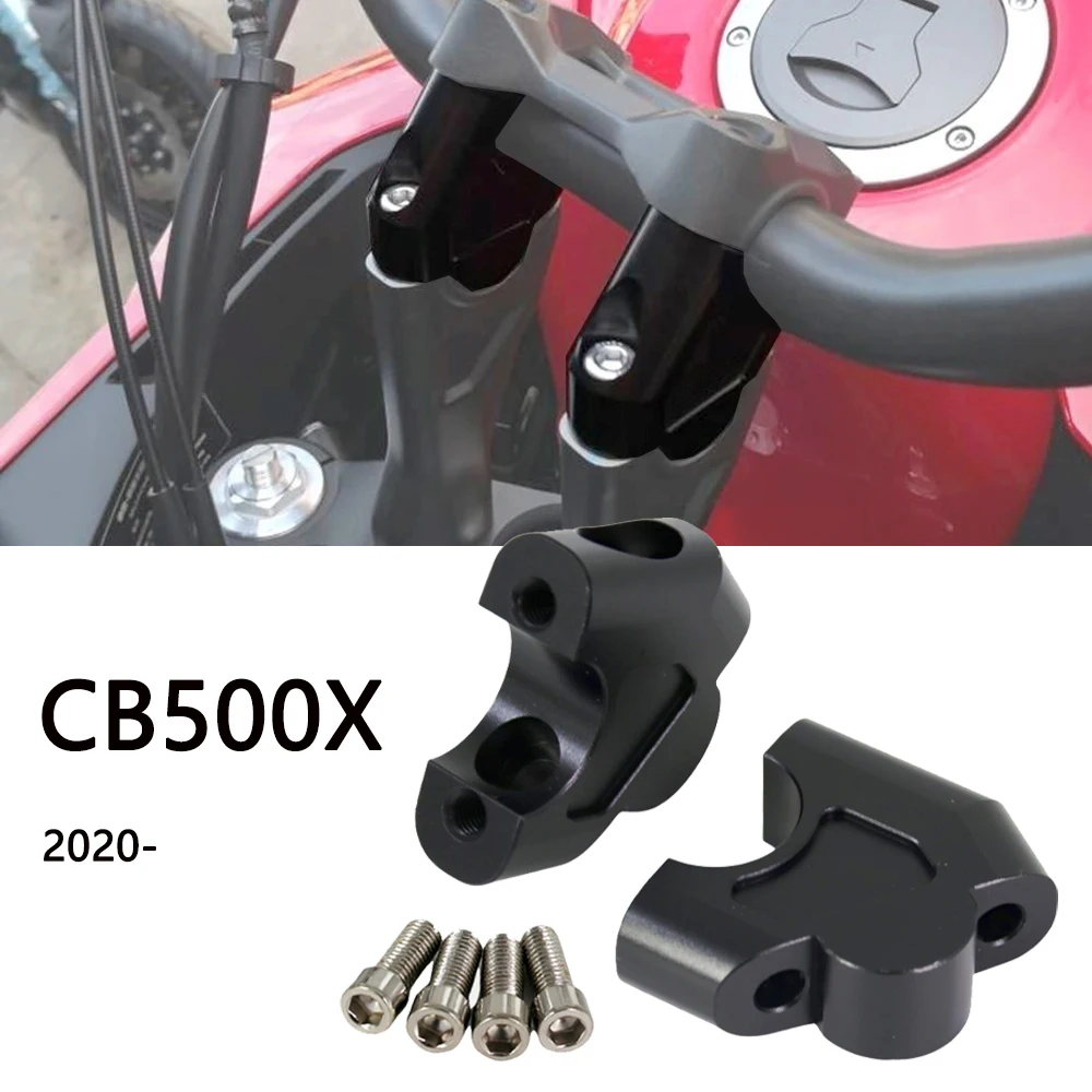 

Motorcycle Handlebar Riser Clamp Heightening Mount Accessories For Honda CB500X 2020-