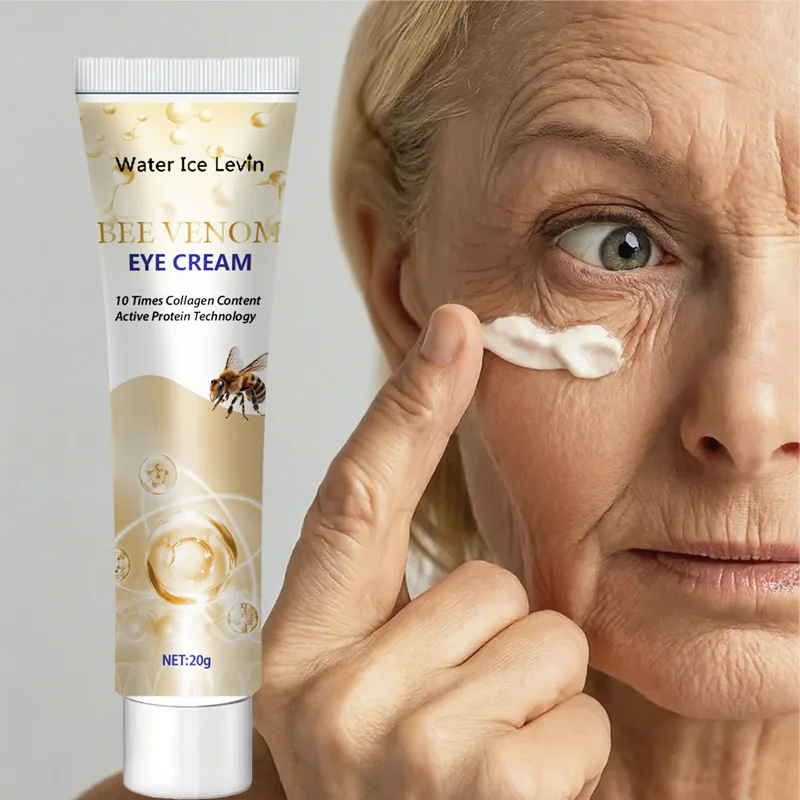 Bee Venom Eye Cream 10X Collagen - Intense Firming & Hydration, Fast Absorption, Non-Greasy, Winter Renewal Care, All Skin Types